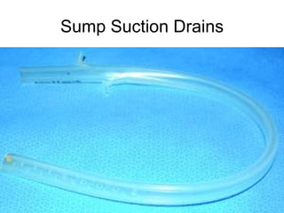 Sump Suction Drains 