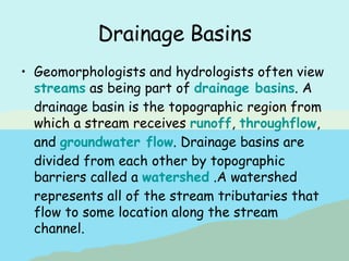 Drainage Basins ,[object Object]