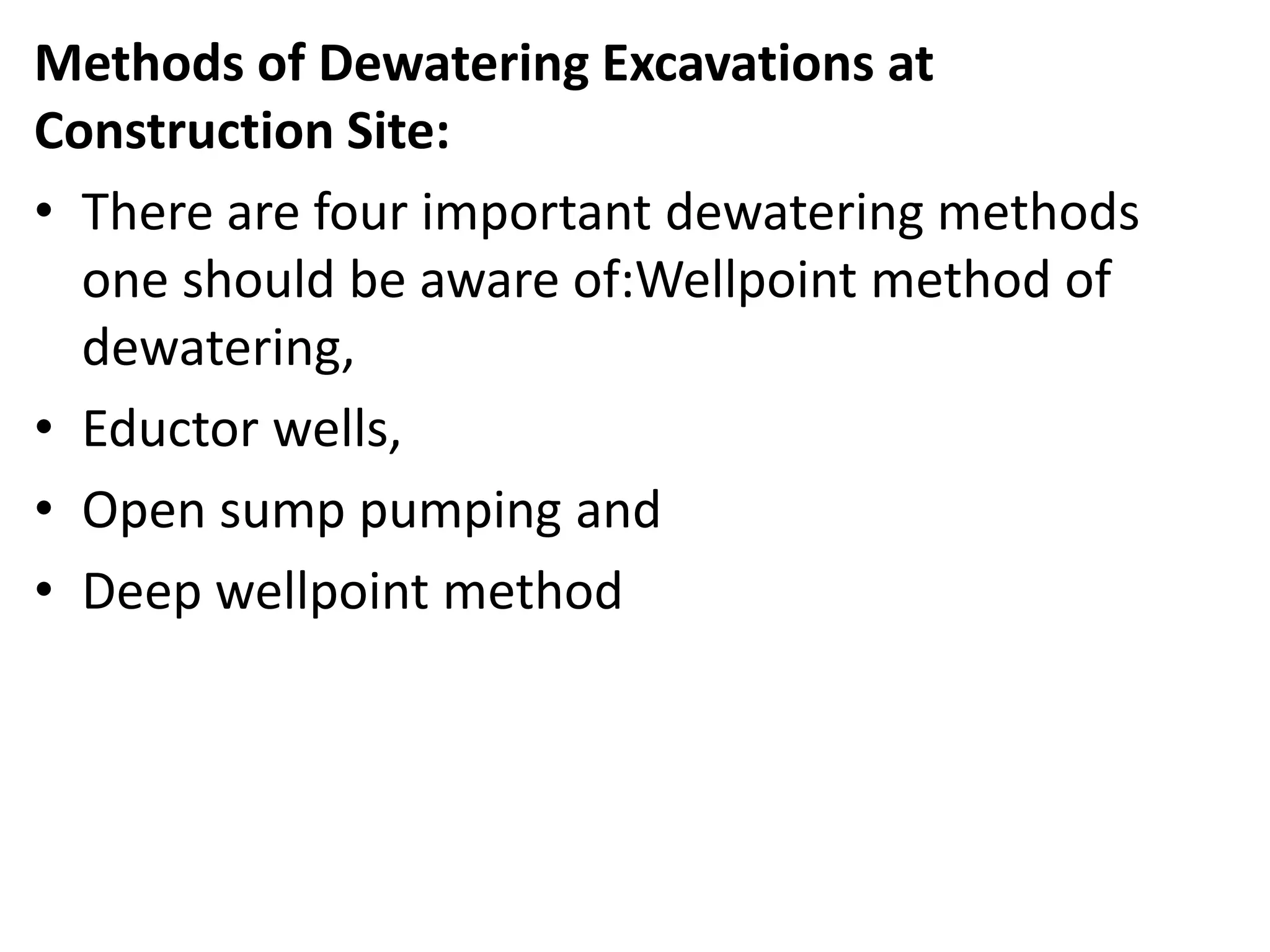 Drainage in Excavation.ppt