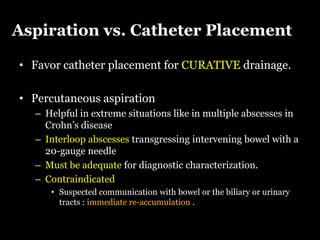 Drainage of difficult collection | PDF