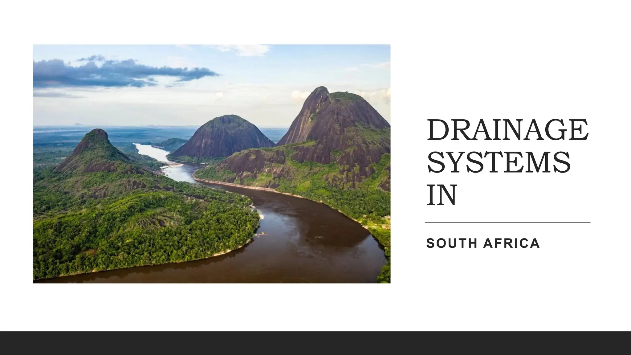 DRAINAGE SYSTEMS IN.pptx..................................... | PPTX