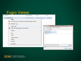 Fugro Viewer
With Reference Layers
 