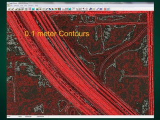 0.1 meter Contours
 