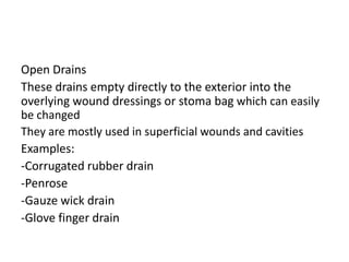Usage of Various types of Drains in Surgery .pdf