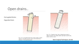 Drains and tubes Used in Surgery, NG Tubes, Foleys Catheter, Chest Tubes  etc