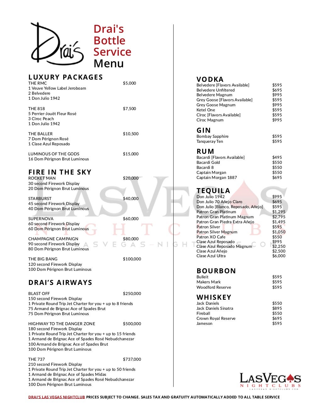 tao las vegas bottle service menu tao las vegas bottle service menu