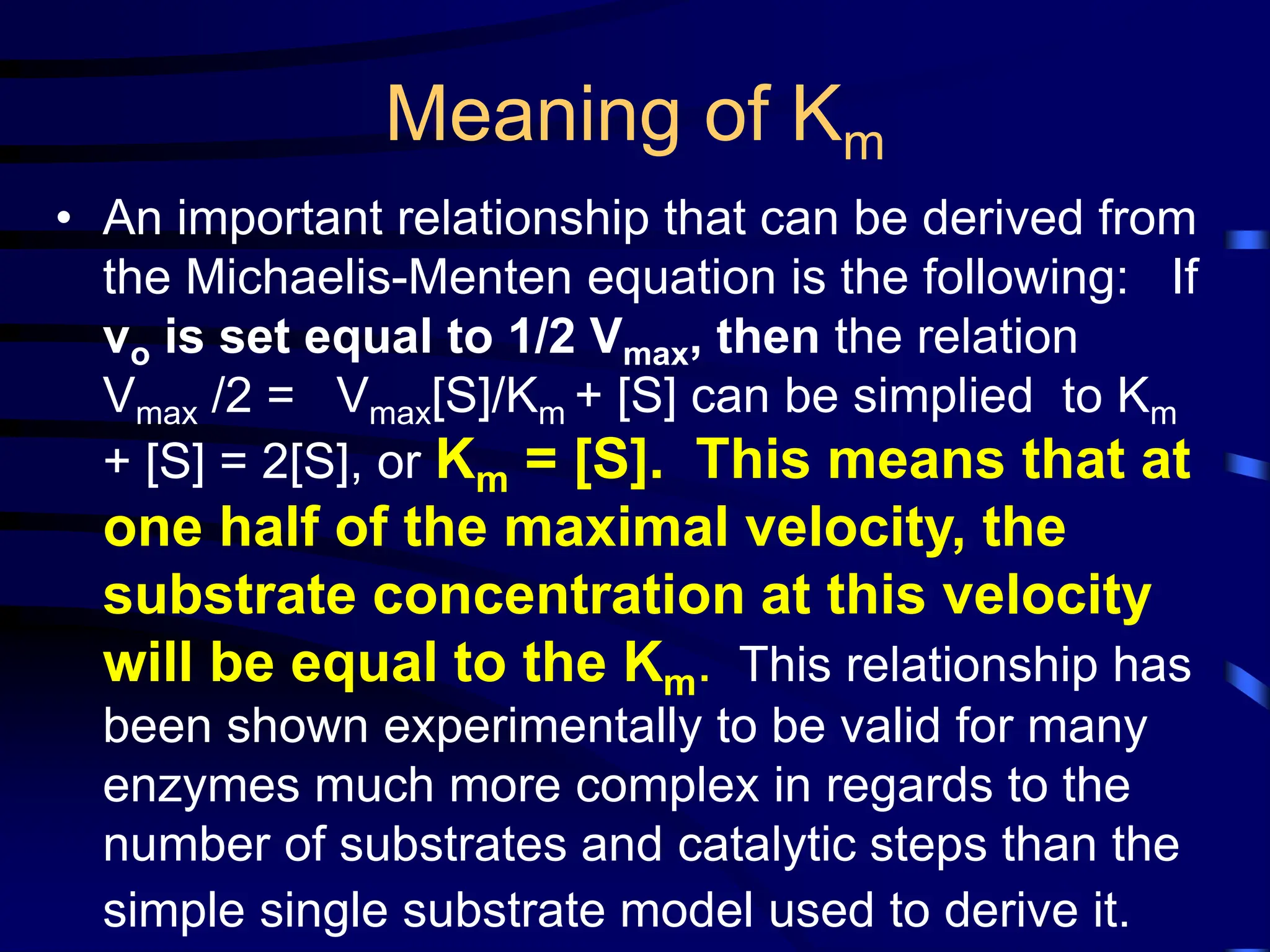 enzyme kinetics-how it works, michelis menten equation | PPT