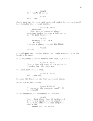 Drake - Short Science Fiction Film Script | PDF
