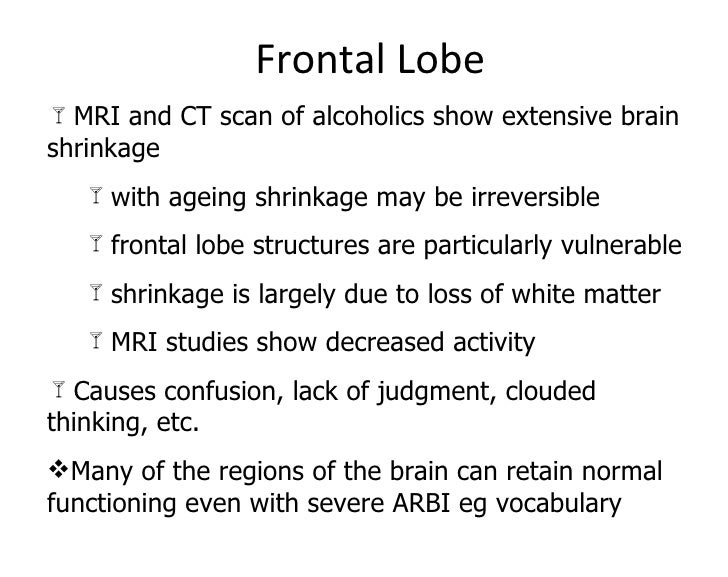 DrugInfo seminar: Long-term problematic alcohol use and ...