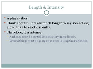 Story Intensity Drama | PPT