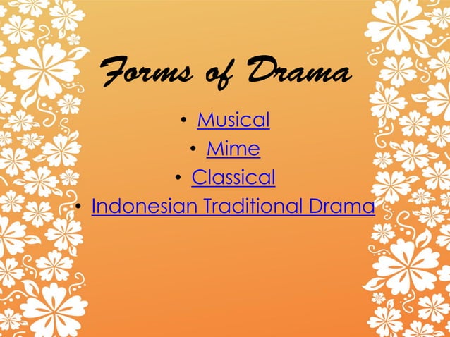 What makes a good drama 1st formative task drama 3