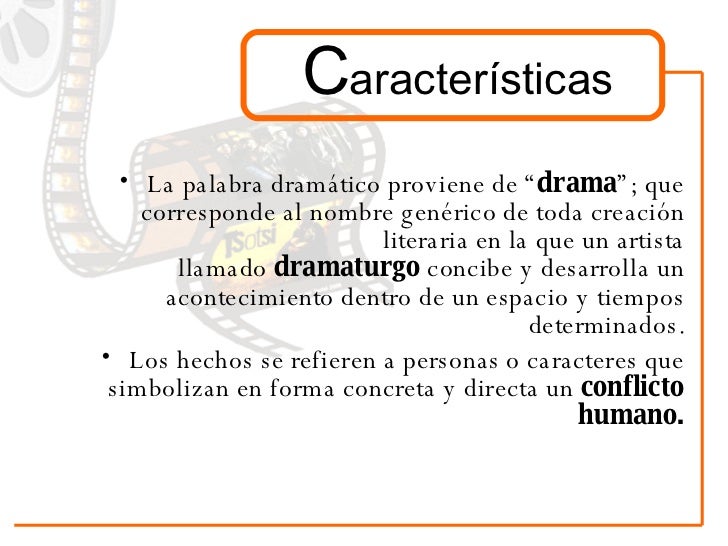 Genero dramatico