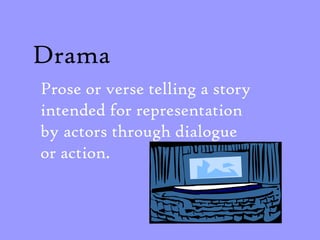 Drama and theatre | PPT