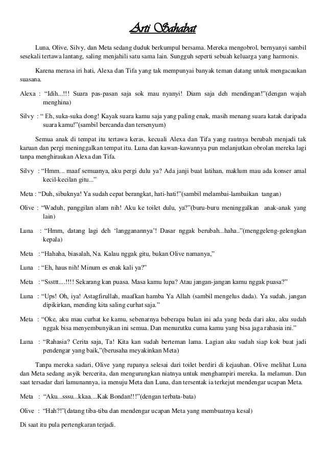 Drama bahasa indonesia