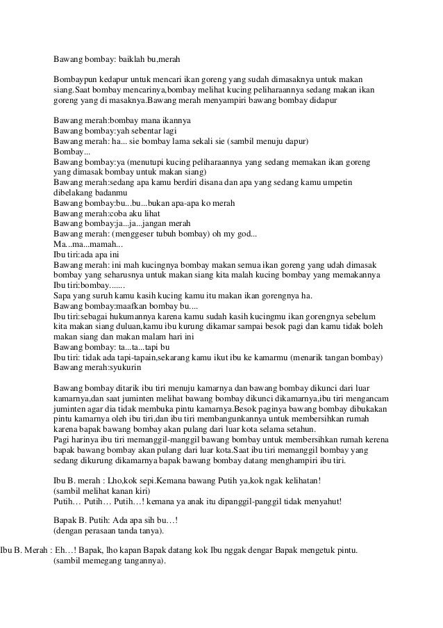 Drama Bawang Bombay Yang Baik Hati Drama Bawang Bombay Yang Baik Hati