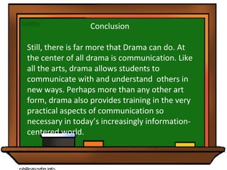 English: Drama | PPT