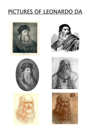 PICTURES OF LEONARDO DA
 