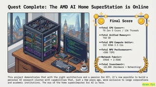 Building a Personal AI Supercomputer: A Guide to My AMD-Powered Home ...