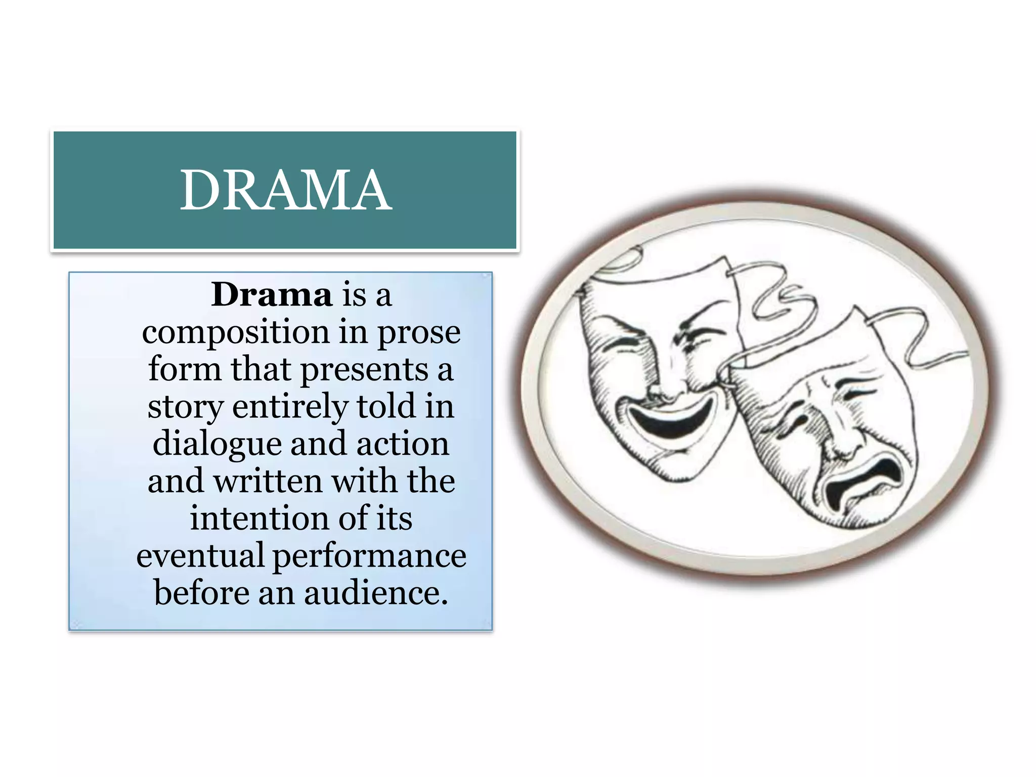 Literary Genre: Drama | PPT