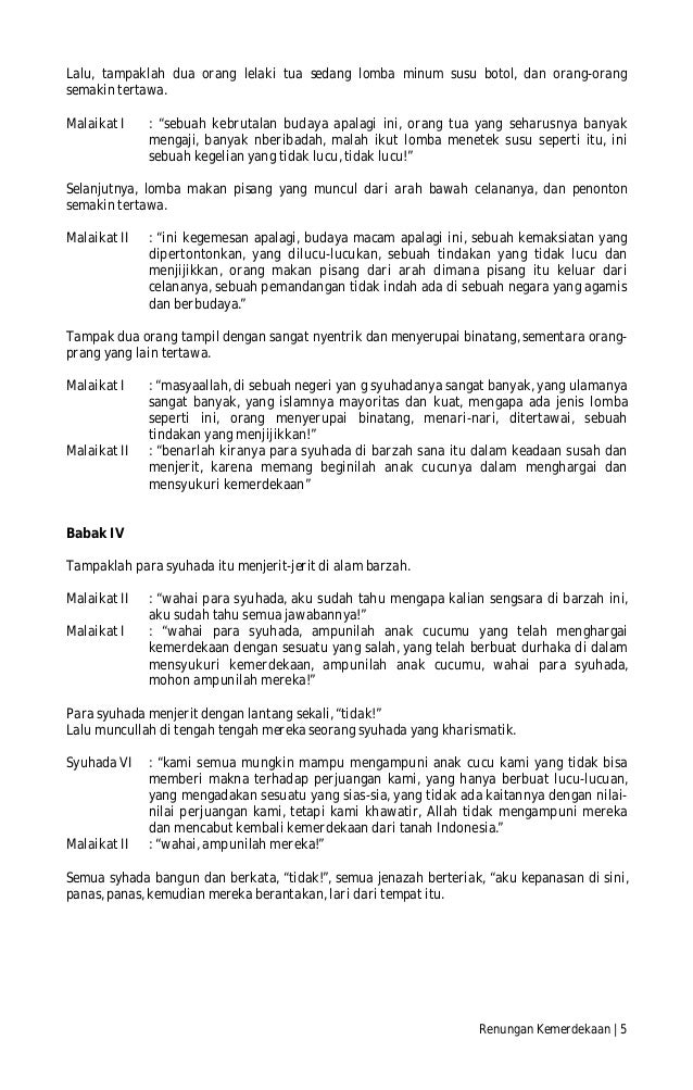 Drama Pahlawan Menjerit