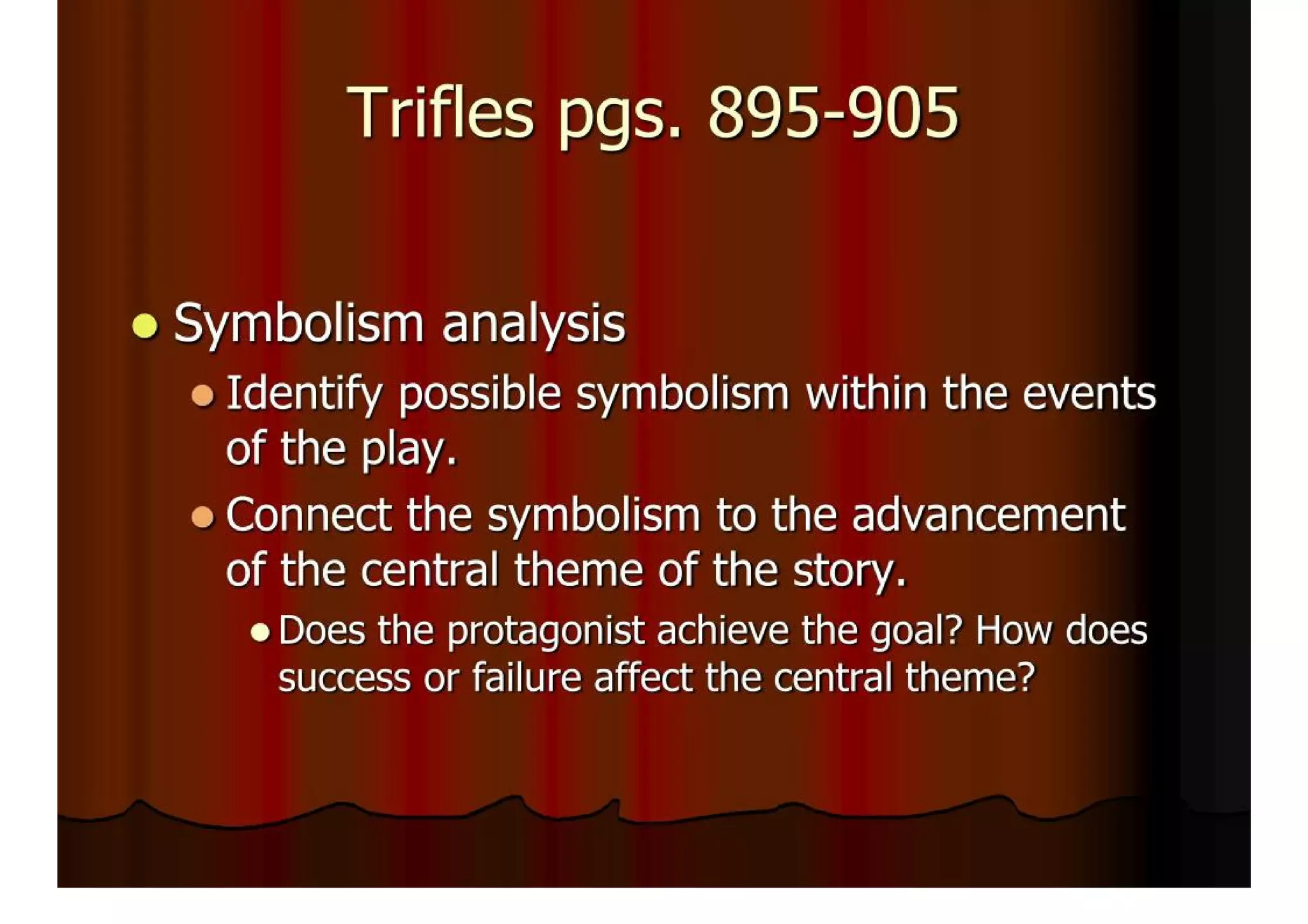 Drama Plot Structure