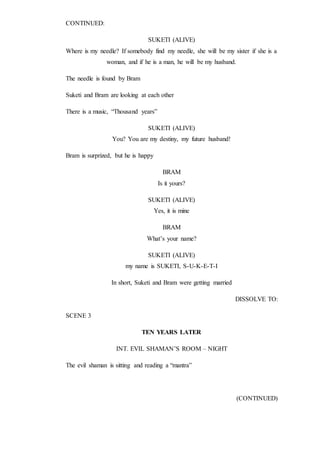 Cheating Death Script Drama Horror Comedy Script | DOCX
