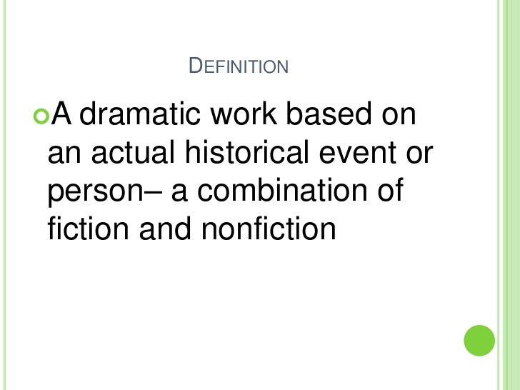 Drama Terms