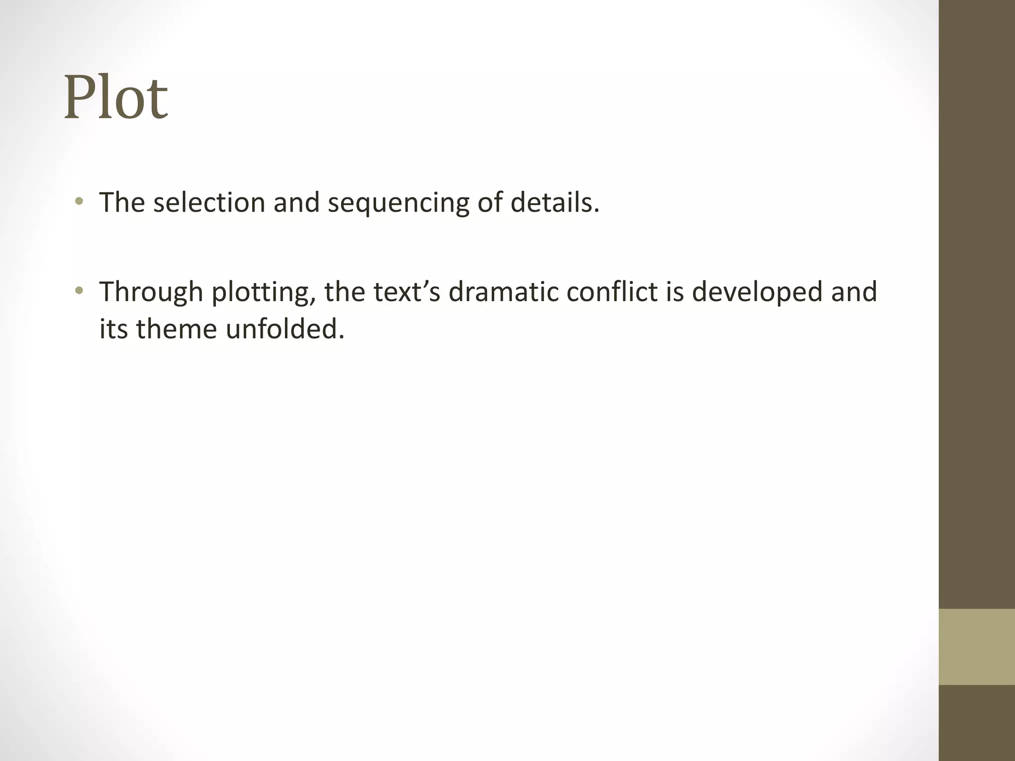 Historical narrative
• Connect “small picture” conflict to “big picture” change in
power relations.