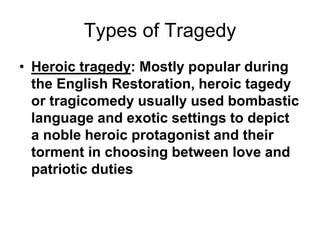 Dramatic genres | PPT