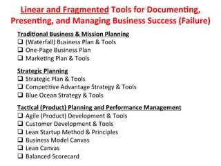  DRAMATIC	
  STORY	
  CANVAS	
  FOR	
  DEVELOPING	
  “GOOD	
  STRATEGY”	
  
	
  
Source:	
  Based	
  on	
  Rumelt,	
  R.P.	
  (2011)	
  Good	
  Strategy.	
  Bad	
  Strategy.	
  Crown	
  Business:	
  New	
  York.	
  
	
  
#4ROD.	
  Dr.	
  Rod	
  King.	
  rodkuhnhking@gmail.com	
  &	
  hQp://businessmodels.ning.com	
  &	
  hQp://twiQer.com/RodKuhnKing	
  
Problem	
  
Pain:	
  (Un)Known	
  
RED	
  OCEAN	
  
BLUE	
  OCEAN	
  
SoluXon	
  
Gain:	
  (Un)Known	
  
Business	
  
Model	
  
Business	
  
Model	
  
CHALLENGE	
   DIAGNOSIS	
   POLICY	
  
	
  
ACTION	
  PLAN	
  (TO	
  DO)	
  
	
  
	
  
	
  
Before	
  
	
  
AFer	
  
	
  
“Good	
  Strategy”	
  Canvas	
  
Strategic	
  	
  
Problem	
  Solving	
  
Targets	
  (Metrics)	
  
	
  
	
  
	
  
ExecuXon	
  
Job	
  To	
  Get	
  Done/Experience	
  
(Journey:	
  Strategy/Execu=on)	
  
 