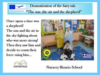 Dramatization in nursery rizario school