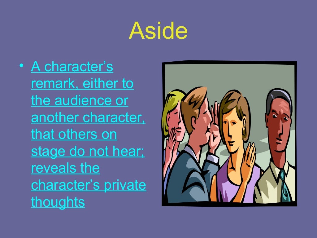 drama vocabulary
