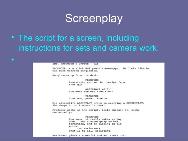 elements of drama script elements of drama script
