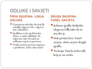Dramske tehnike i metode u nastavi | PPT