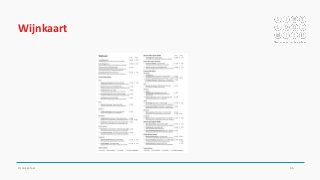 Wijnkaart
Drankenleer 66
 