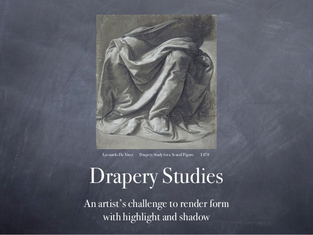 Drapery Study Drawing