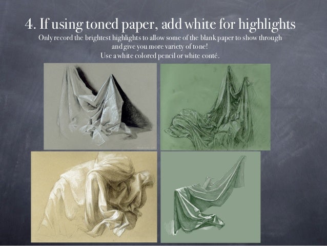 Drapery Study Drawing
