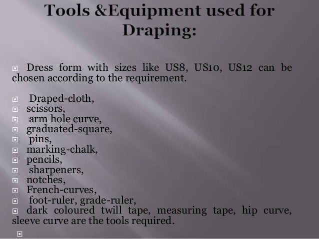 Draping Ppt