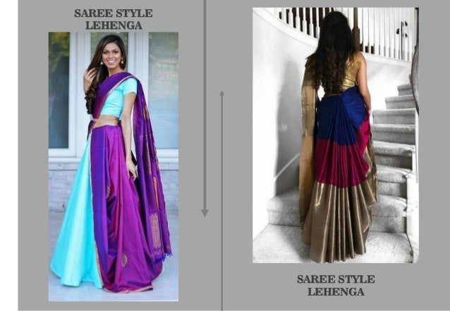 Draping Styles Of Saree And Lehenga