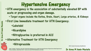 Pharmacotherapy of Hypertension 