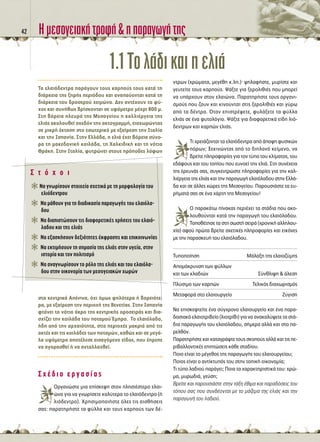 42 ∏ ÌÂÛÔÁÂÈ·Î‹ ÙÚÔÊ‹ & Ë ·Ú·ÁˆÁ‹ ÙË˜
Δ· ÂÏ·Èﬁ‰ÂÓÙÚ· ·Ú¿ÁÔ˘Ó ÙÔ˘˜ Î·ÚÔ‡˜ ÙÔ˘˜ Î·Ù¿ ÙË
‰È¿ÚÎÂÈ· ÙË˜ ÍËÚ‹˜ ÂÚÈﬁ‰Ô˘ Î·È ·...