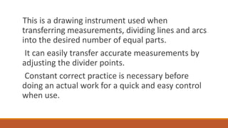 Drafting Tools and Materials | PPTX