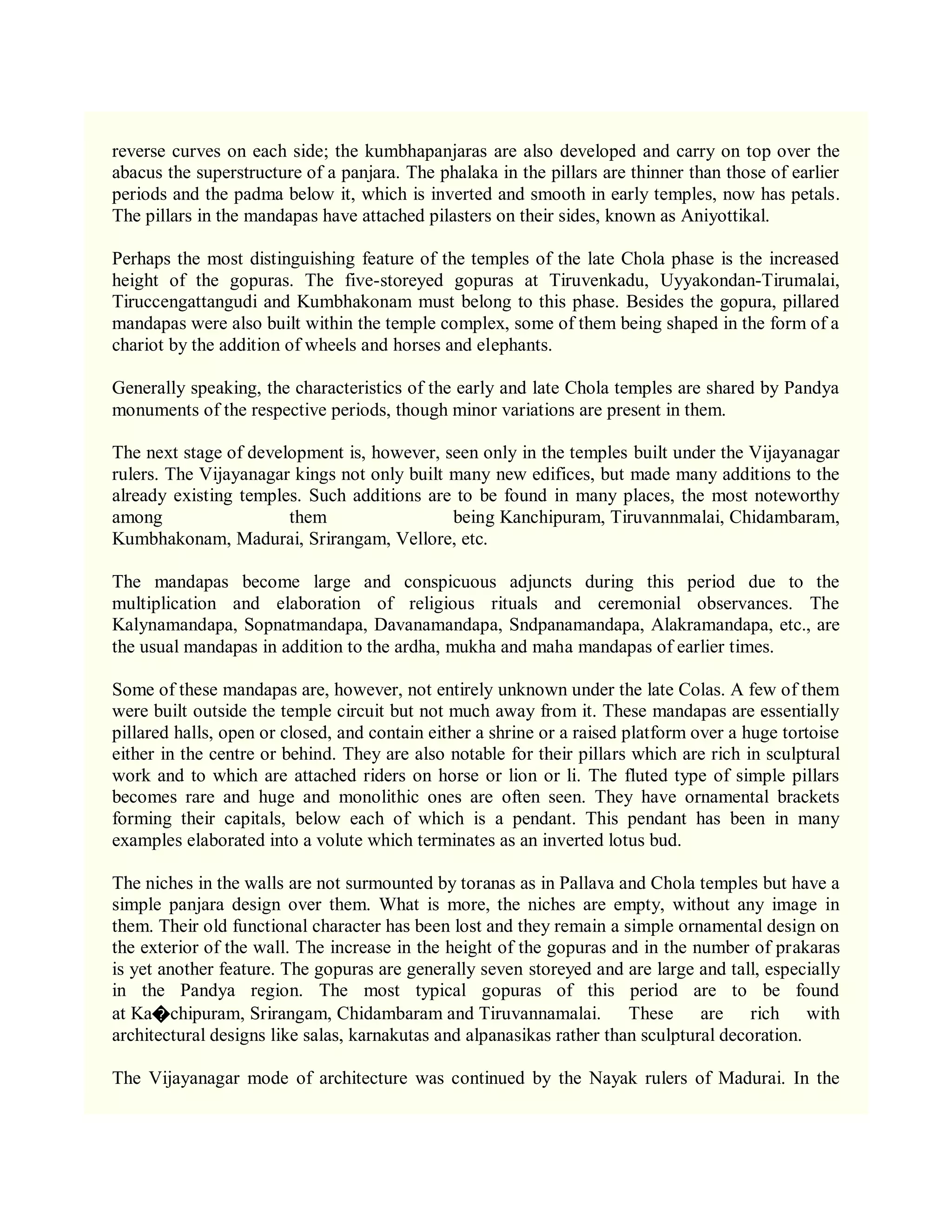 Temple Architecture-Dravidian