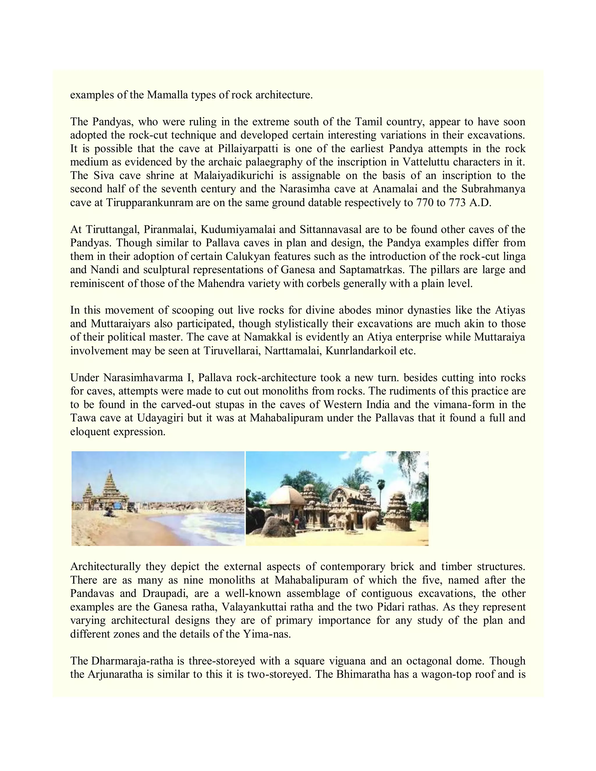 Temple Architecture-Dravidian