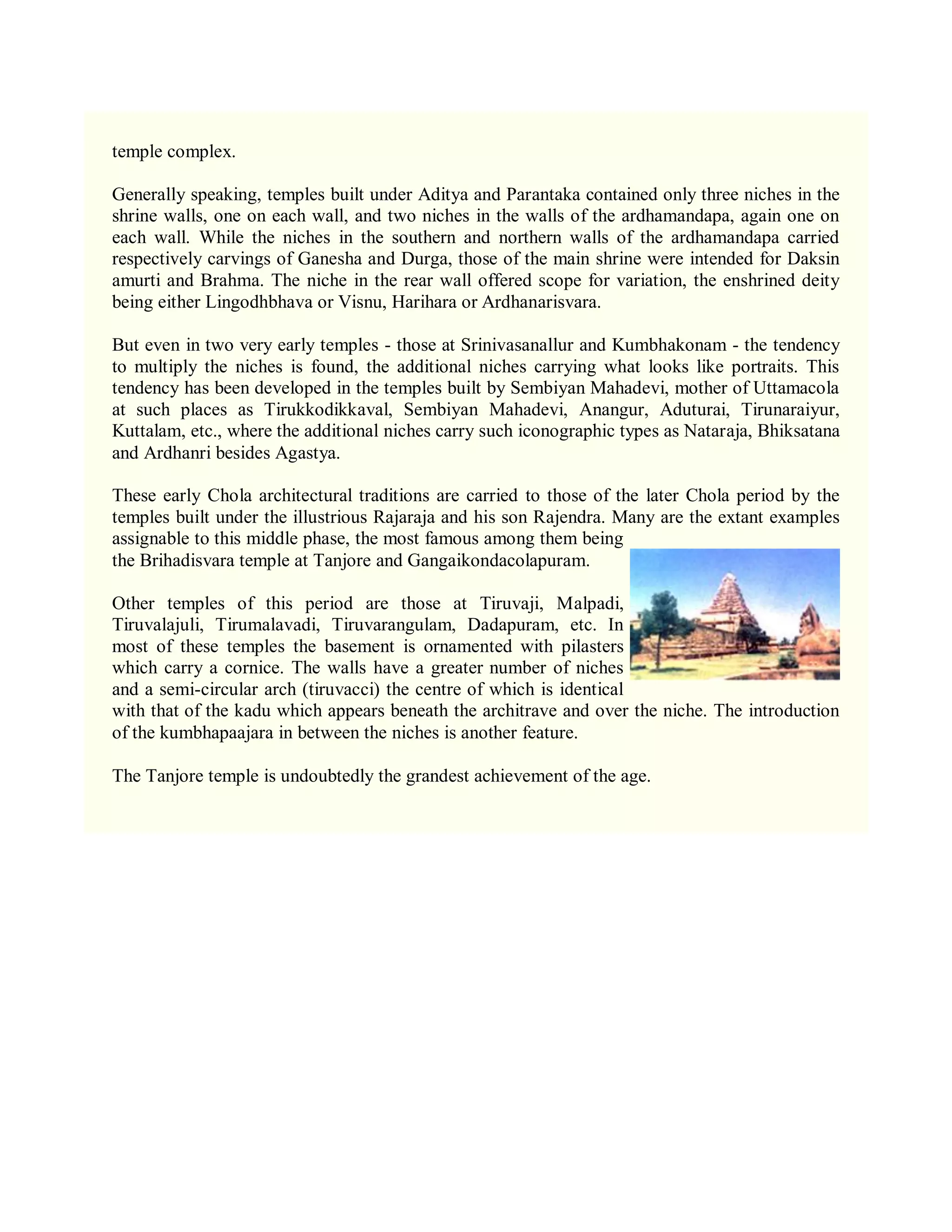 Temple Architecture-Dravidian