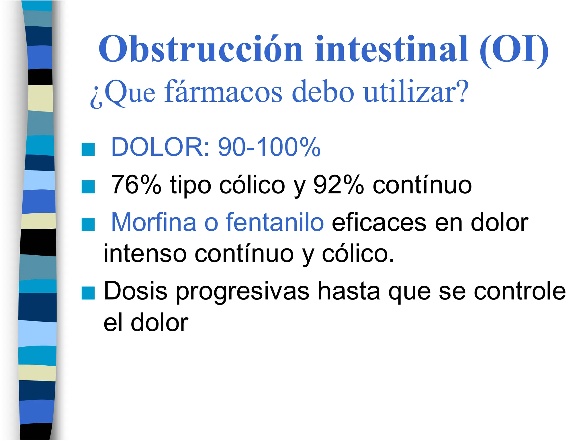 Oclusión intestinal manejo y recomendaciones | PDF