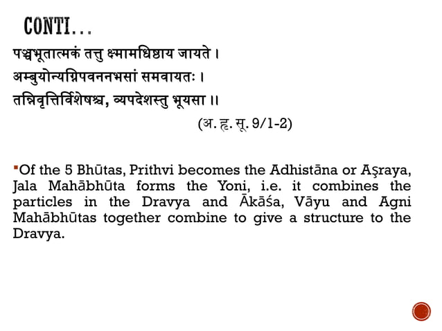 dravya classification PACH.ppt Ayurveda medicine | PPT