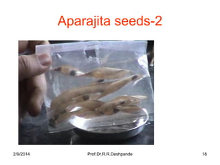 Aparajita seeds-2

2/9/2014

Prof.Dr.R.R.Deshpande

18

 
