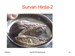 Survari Hirda-2

2/9/2014

Prof.Dr.R.R.Deshpande

23

 