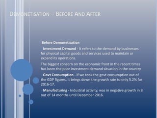 Drawback on demonetisation in india | PPT